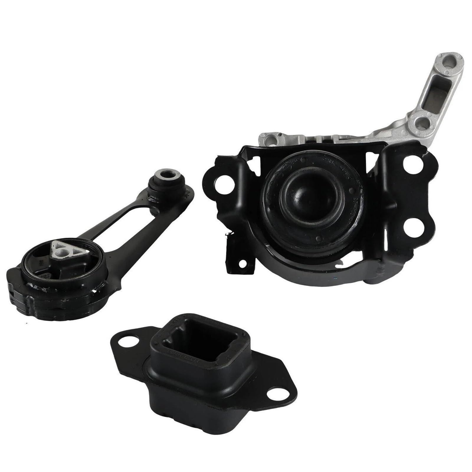 Generico Revisione del Motore Set Supporti Motore E Trasmissione 3 Pezzi 11360-1HC0B 11210-1HS0A per Nissan per Versa 1.6L 2012-2017