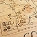 Totally Bamboo A Slice of Life Colorado State Serving and Cutting Board, 11