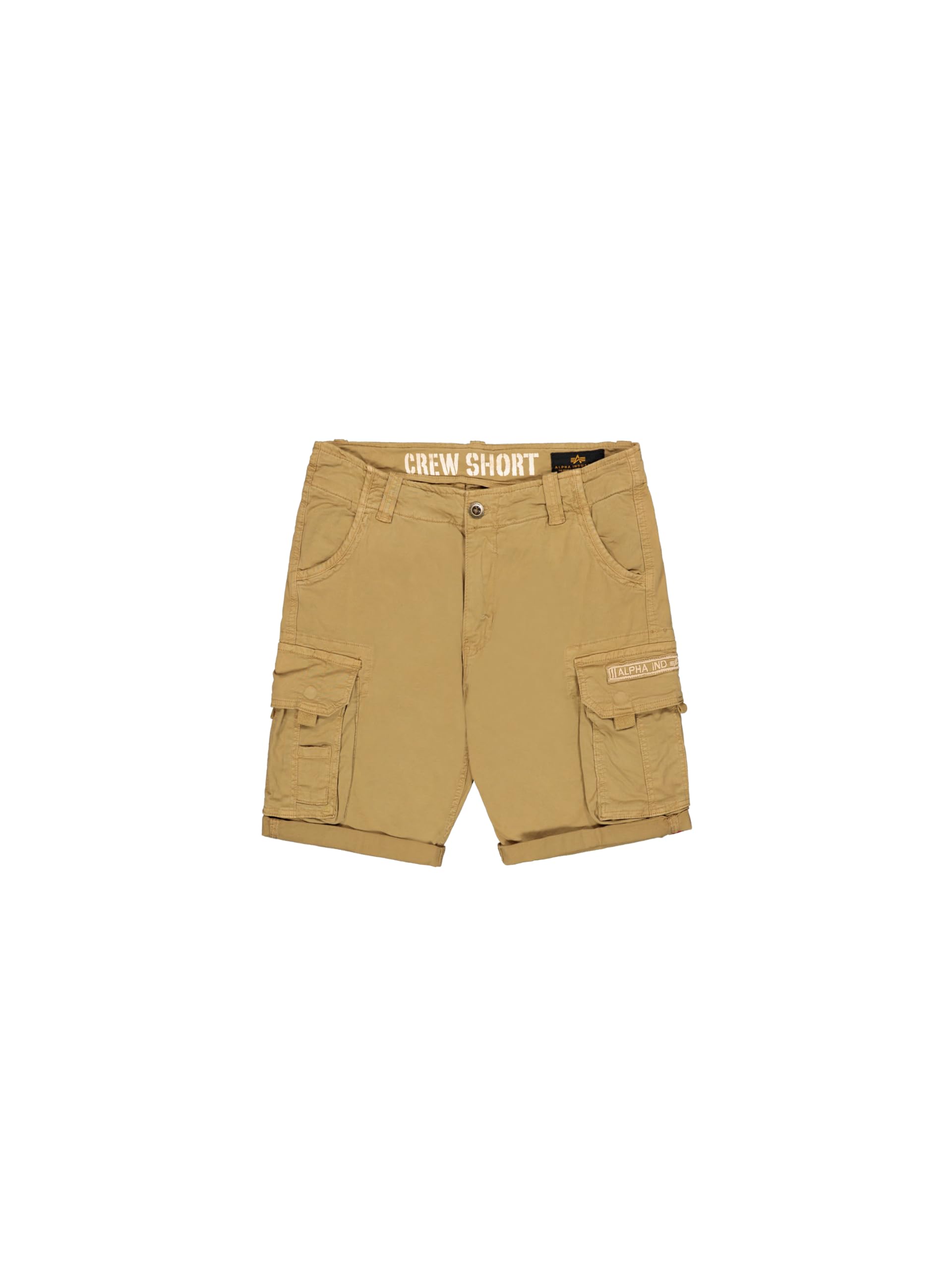 Alpha Industries Crew Short Short für Herren Khaki
