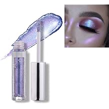 Liquid Glitter Eyeshadow,12 Color Sparkling Eyeshadow -Diamonds Phantom Color Water-based Eyeshadow Lasting Waterproof Sparkling Glitter Liquid EyeShadow Metallic Pigment