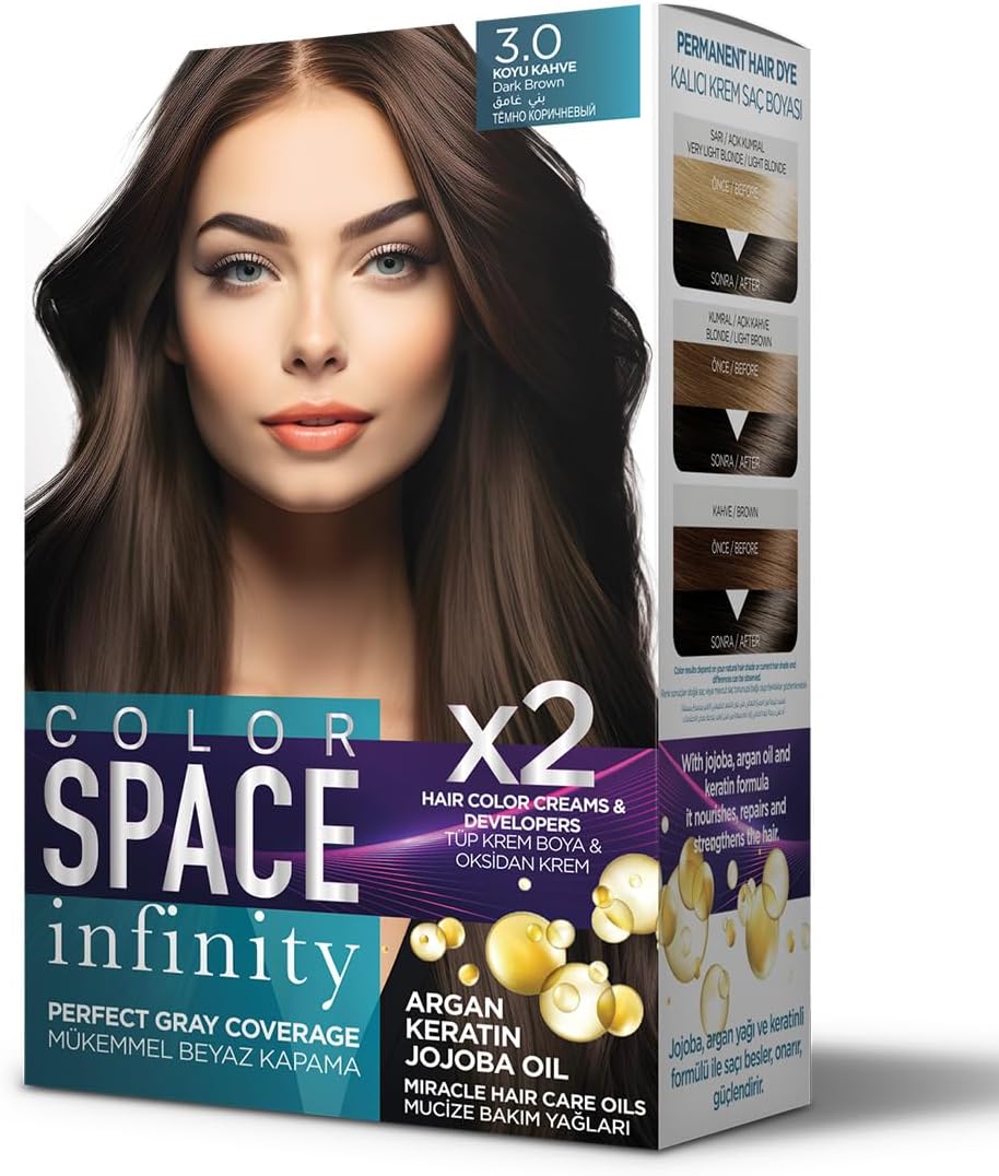 Color Space Infınıty Set Saç Boyası 3.0 Koyu Kahve