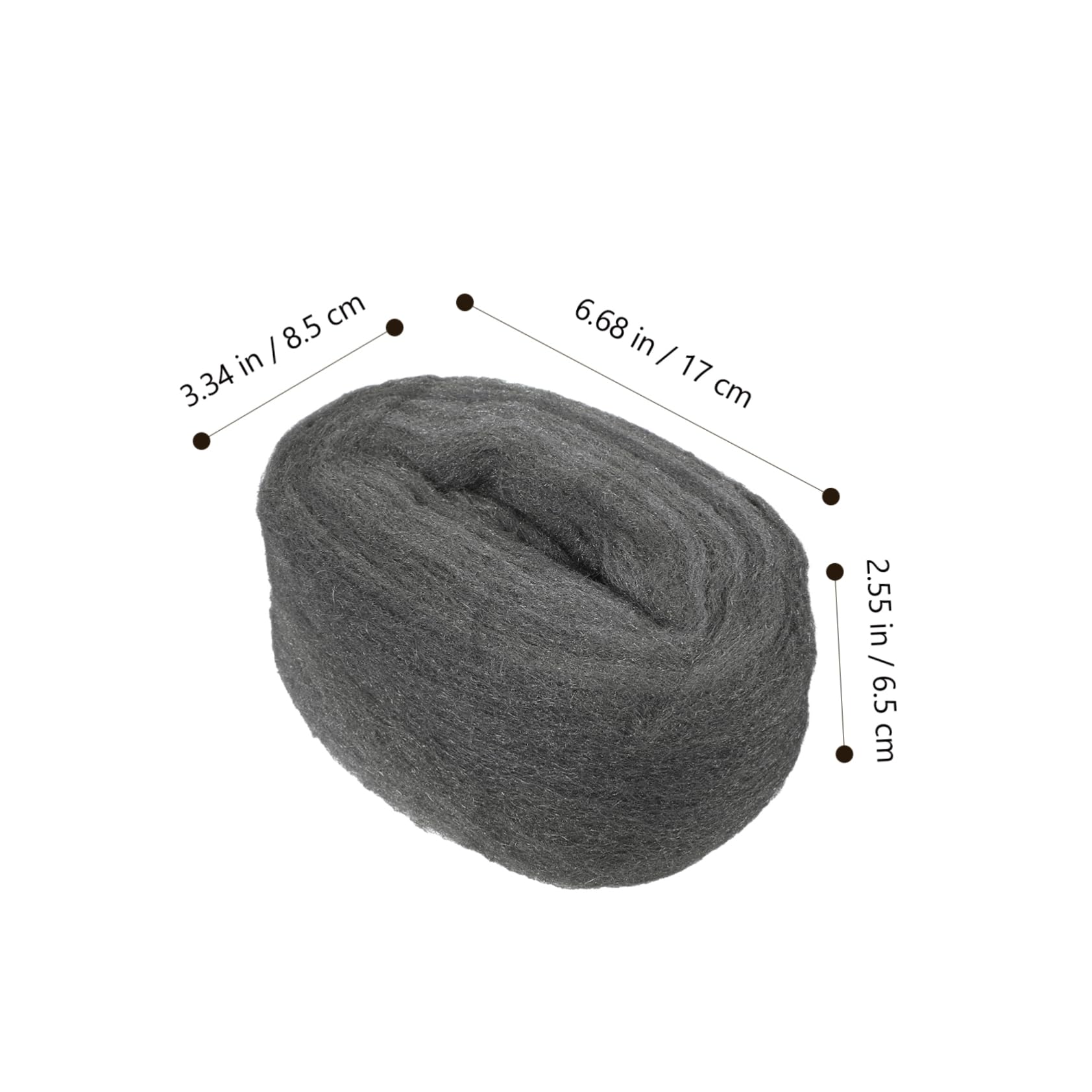 HEALEEP 2 Reusable Steel Wool Rolls 0000 Coarse for Wood Metal Cleaning Window Glass Polishing Flexible Easy to Cut