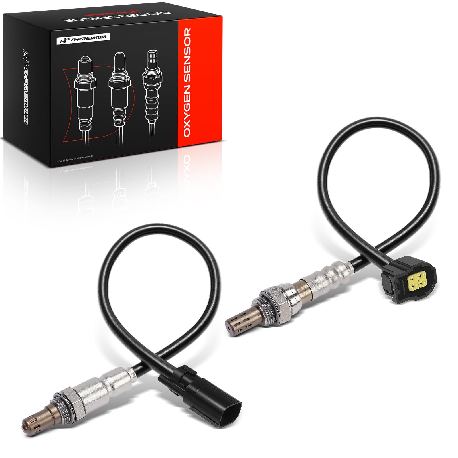 Photo 1 of A-Premium O2 Oxygen Sensor Compatible with Dodge Dart 2013 2014 2015 2016, 2.4L, Upstream and Downstream, 2-PC Set