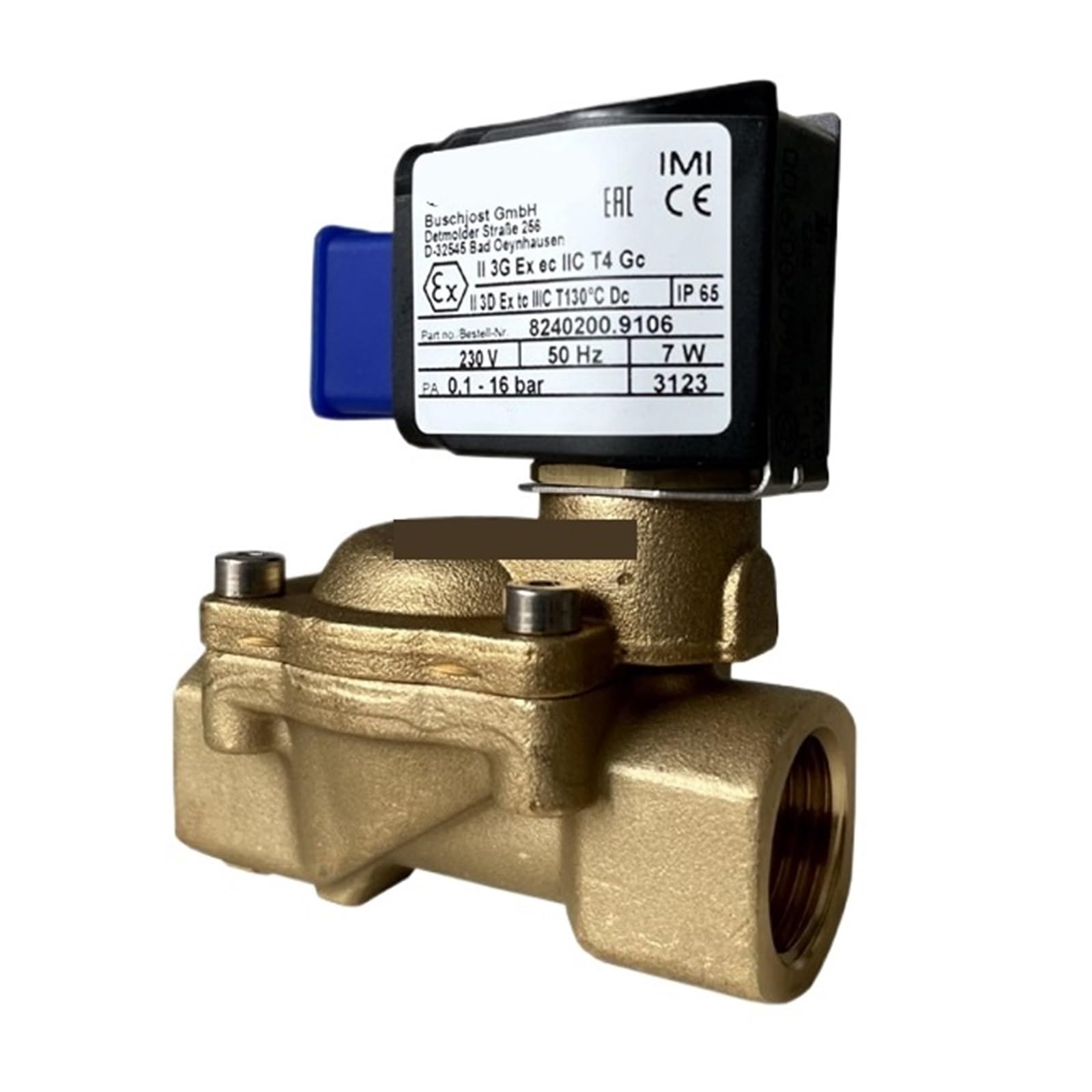 RCGKNNMUZ 8240200.9106.230.50 solenoid valve