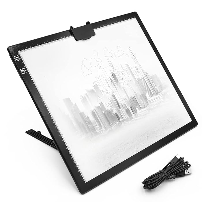 Buy A3 Light Pad is Rechargeable, Three Color Temperatures, Six Gears