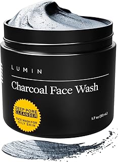 Lumin Charcoal Face Wash Men, Charcoal Cleanser, Mens Charcoal Face Wash, Men Face Wash Charcoal, Men's Facewash, Face Cleanser Charcoal, Charcol Face Wash, Charcoal Facewash 1.7oz