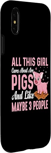 Miniatura 9 de iPhone 12 mini All This Girl Cares About Are Pigs And Like Maybe 3 People Case