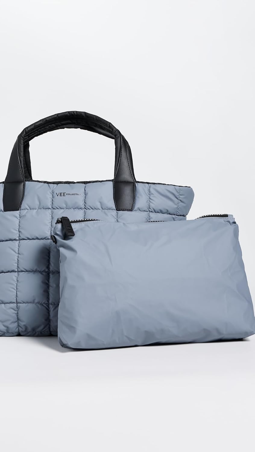 Vee Collective Women's Porter Tote Medium Slate Grey Bag - Image 4