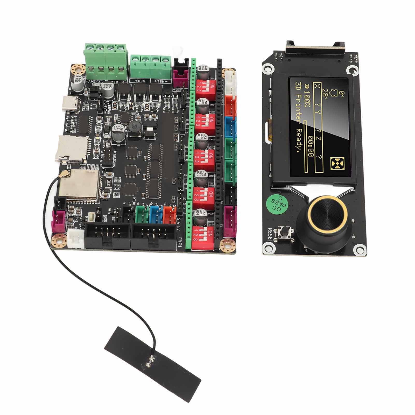 Placa Control Impresora 3D WiFi Controlador Motor Paso a Paso Alta Precisión Compatibilidad Amplia para Impresoras 3D y CNC Máquina Fresadora