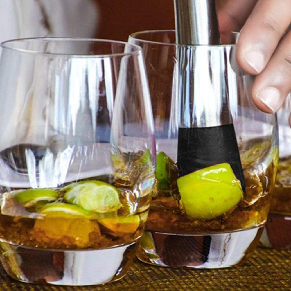 Shaker à Cocktail, 17 pièces Cocktail Set Bar Kit Bar Tool Set, Shaker Cocktail en Acier Inoxydable, Idéal pour Les Familles, Les Fêtes, Recettes Exclusives