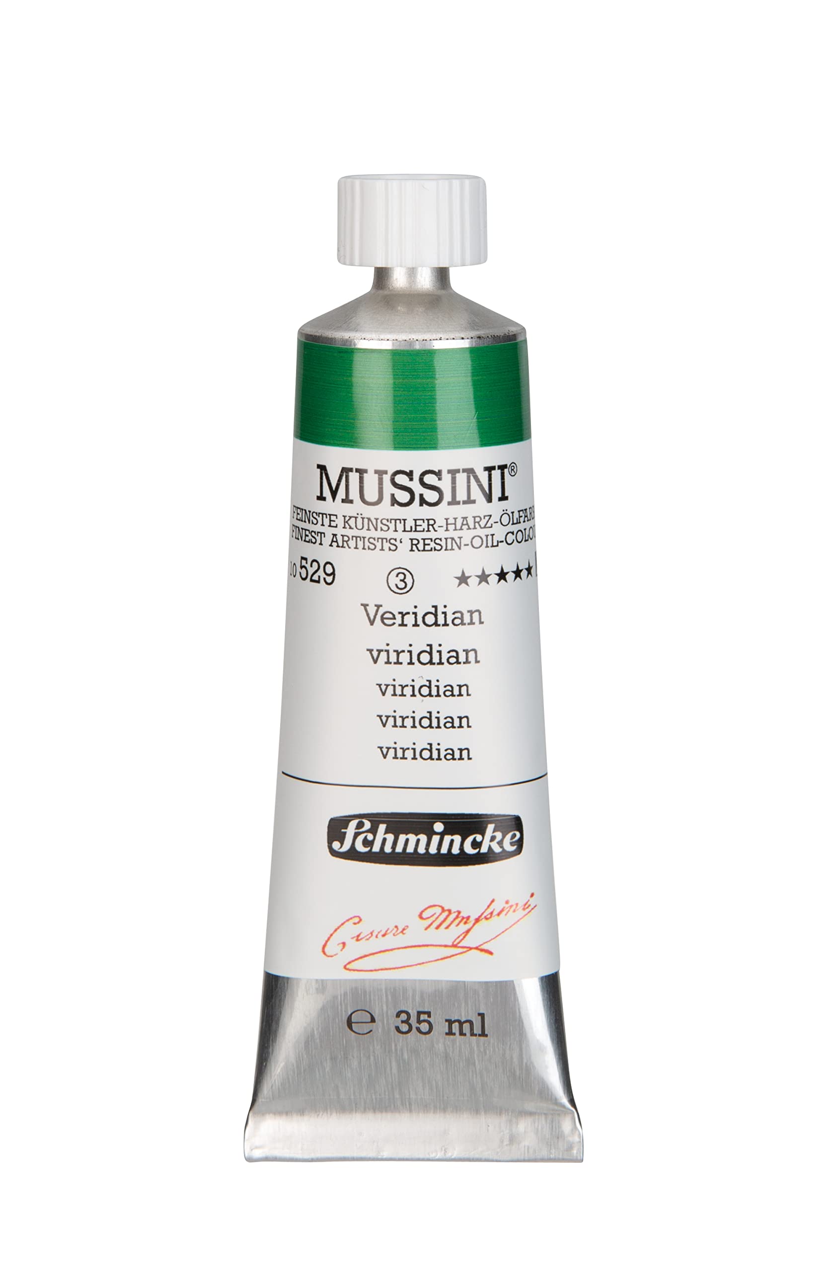 SchminckeMussini Resin Oil Color - Viridian 35ml Tube