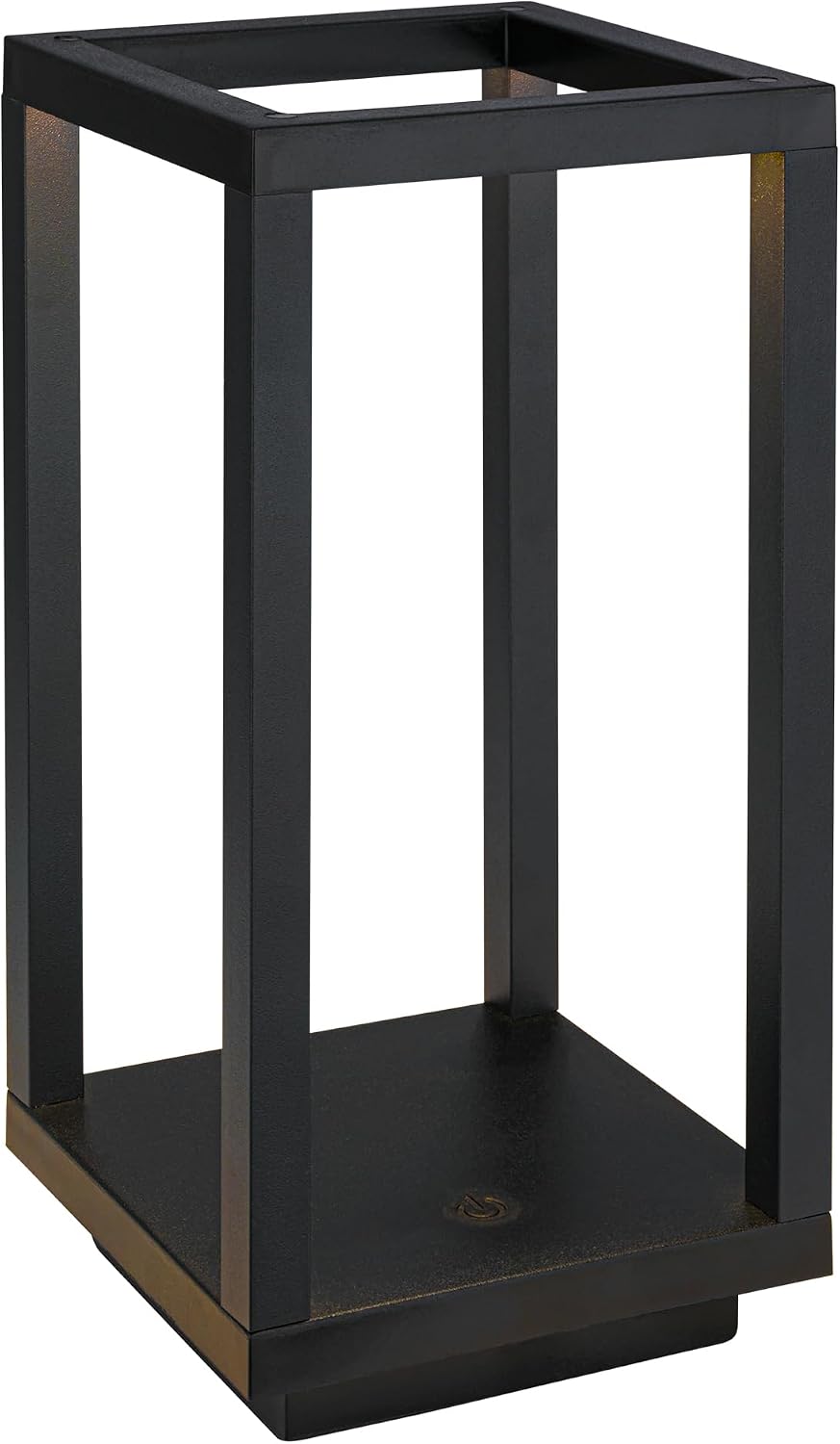 BRILONER - LED Table Lamp Wireless IP44 with Touch, Dimmable, CCT, Battery & Light Source Interchangeable, LED Lantern, Table Lamp, Battery Lamp, Patio, Outdoor Lamp, 10 x 10 x 22 cm, Black