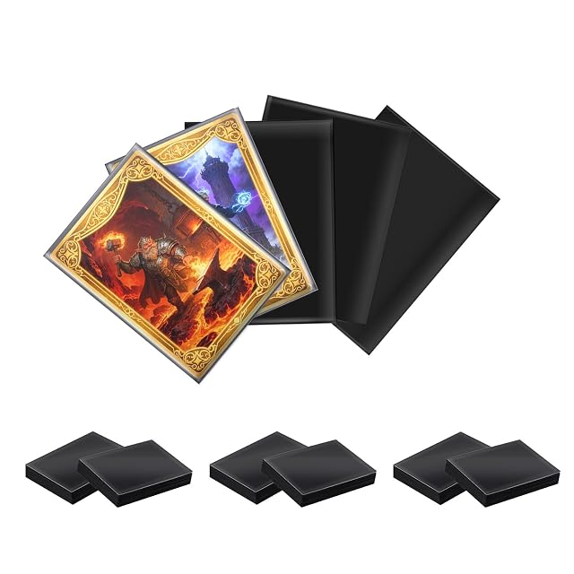 Mcbazel 300 Fundas para Cartas, Fundas para Tarjetas de 66 x 91 mm, Stuches para Tarjetas Estándar