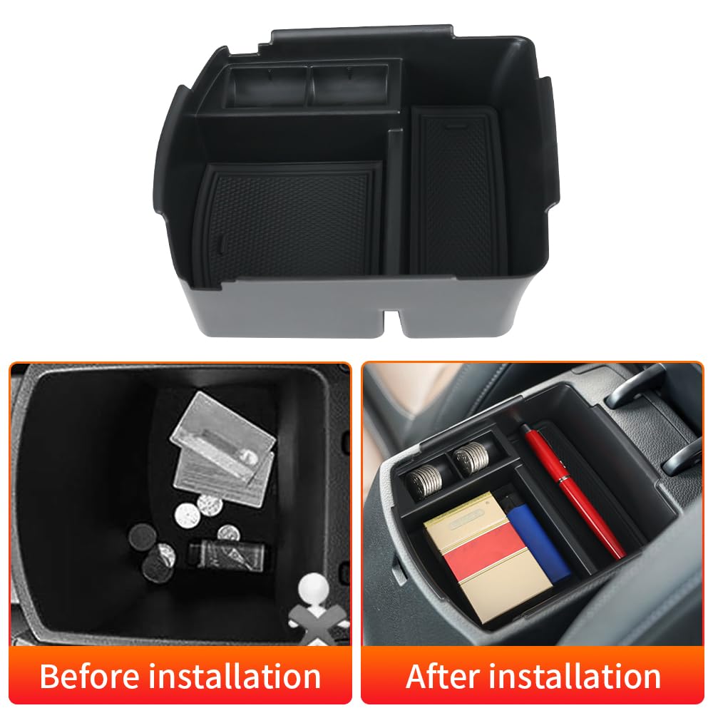 Neepiar Center Console Organizer Tray Compatible with 2018