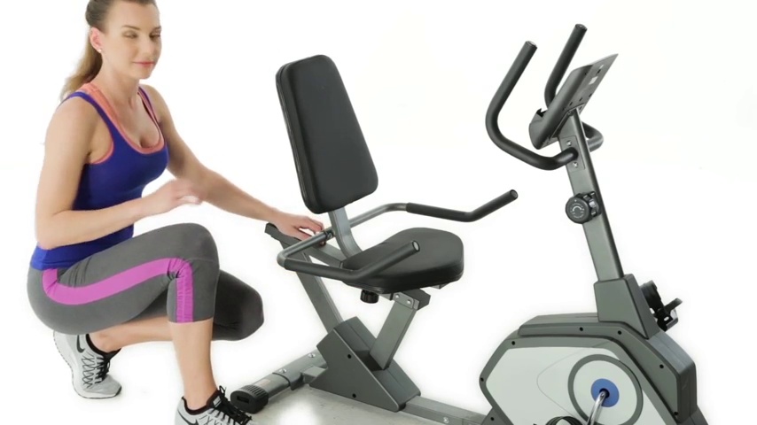 marcy recumbent magnetic exercise bike