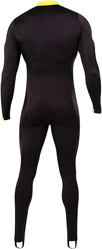 Miniatura 4 de Henderson Hotskins - Mono clásico unisex de elastano para buceo, esnórquel, protección UV Amarillo
