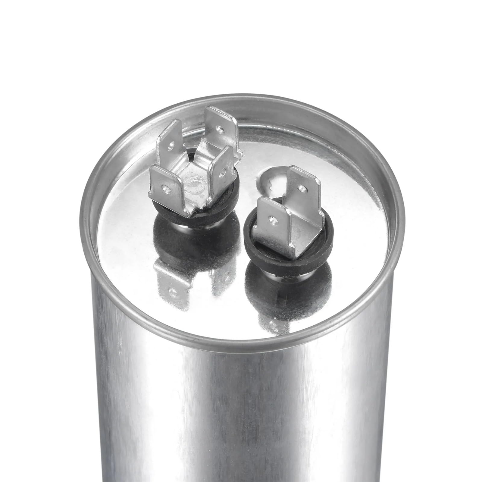 Kondensator biegowy CBB65 5-75uF 450V AC 40/85/21 Aluminiowa obudowa z terminalem silnika sprężarki klimatyzatora Skraplacz pompy ciepła(75uF 137x60mm szer. x D)