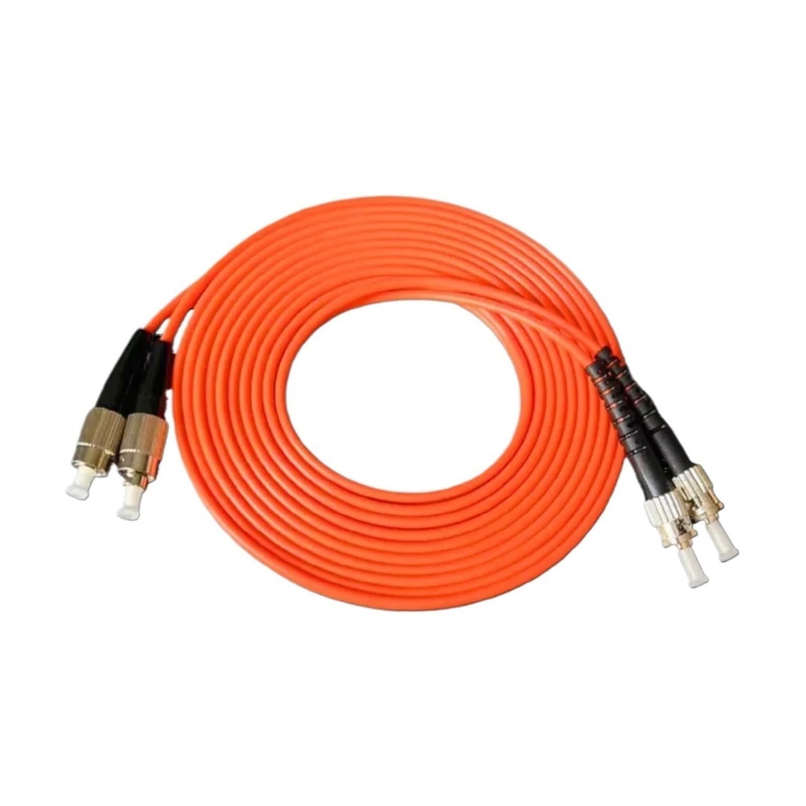 Cavo patch in fibra ottica FC-ST OM1 OM2 Duplex ST-FC DX Cavo multimodale 1-100 m Cavo patch in fibra ottica(7m 10pcs OM2)