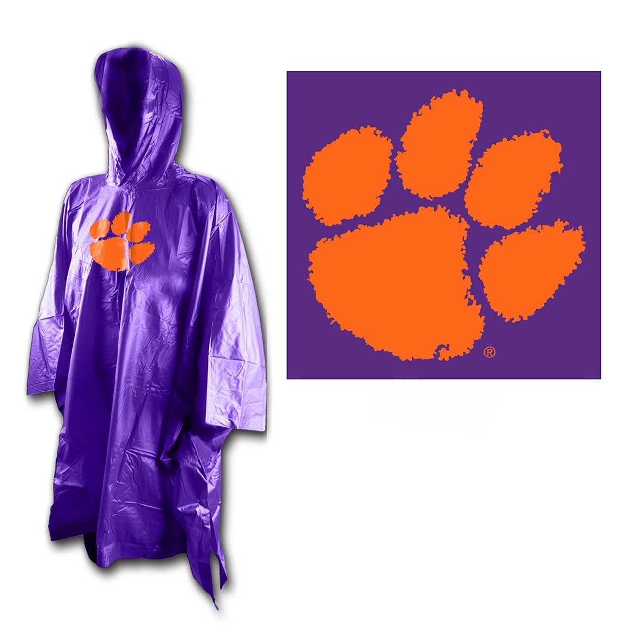 WinCraft NCAA womens Rain Poncho