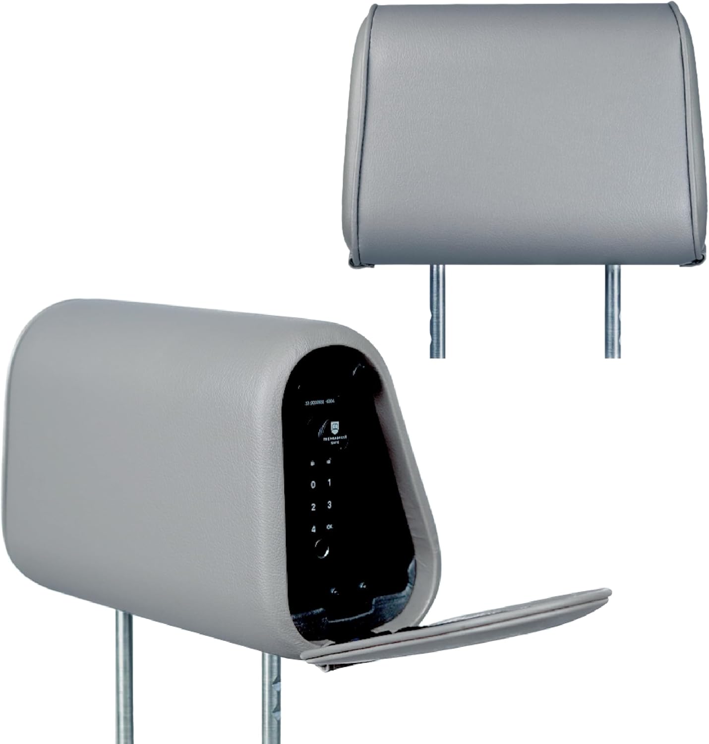 THE HEADREST SAFE Headrest Set Passenger Seat with Safe + Companion DriverSeat