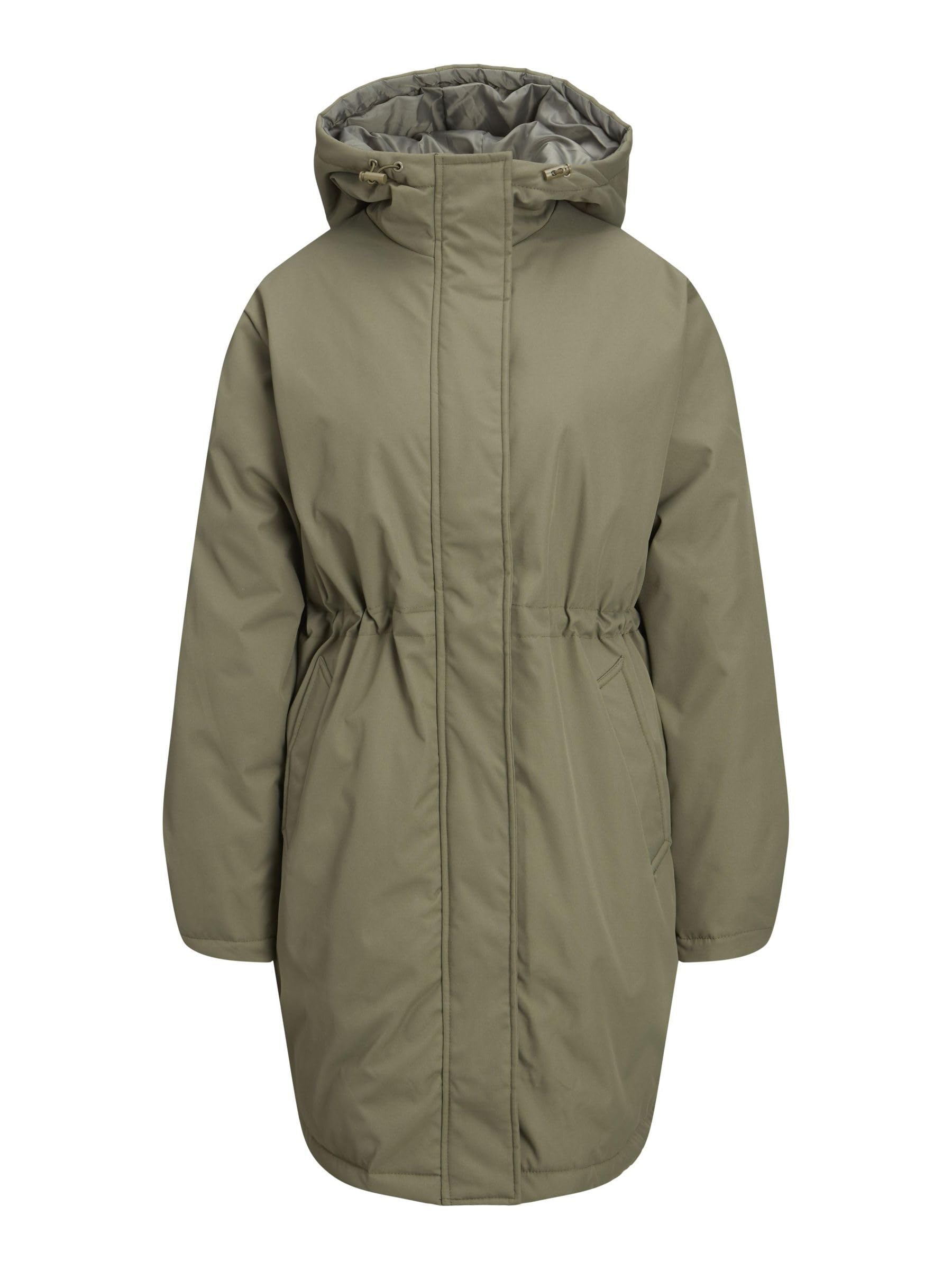 Jack & Jones Jxhella OTW Sn Women's Parka, Dusty Olive, XS