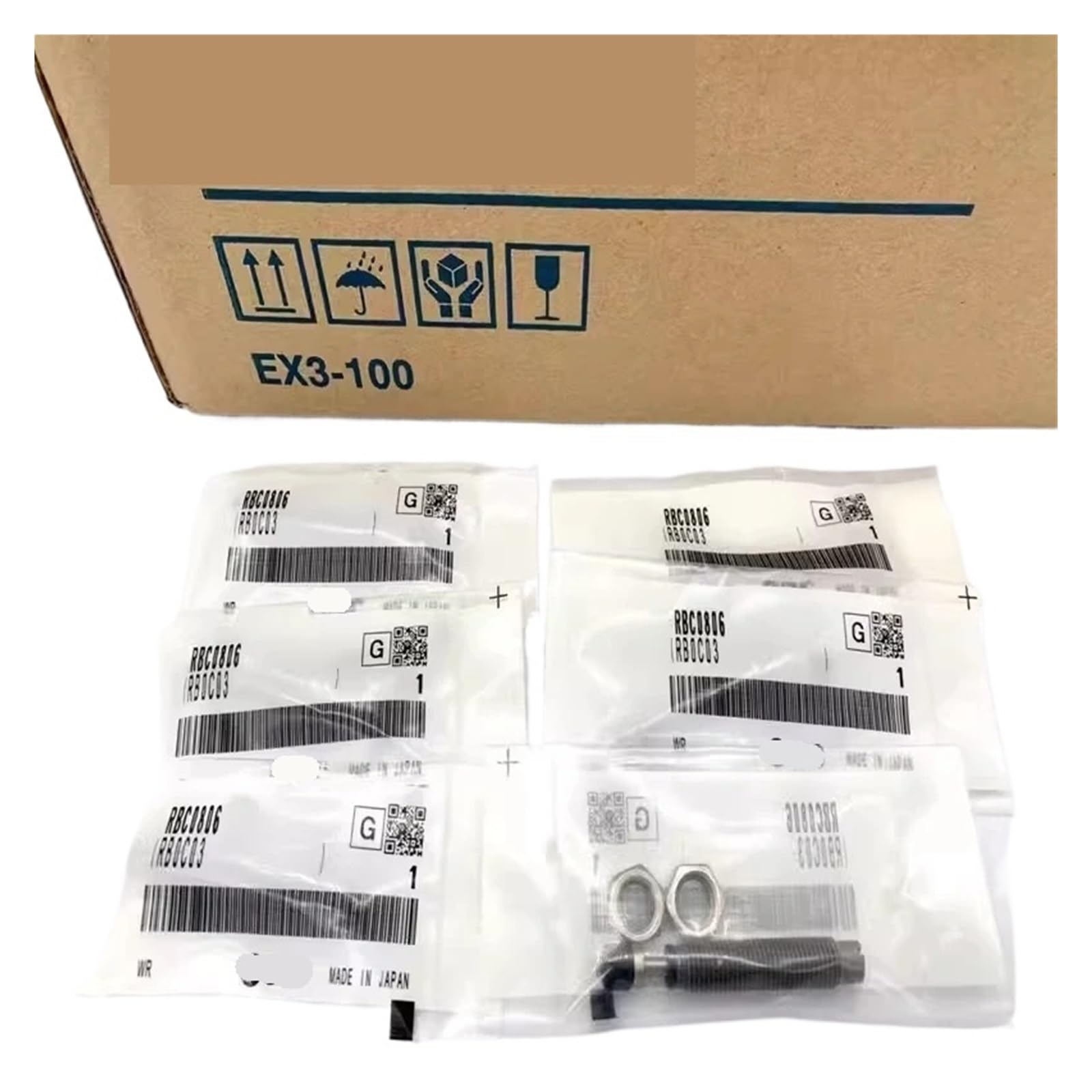 Amortisseur pneumatique RBC-1007 hydraulique pour vérin industriel
