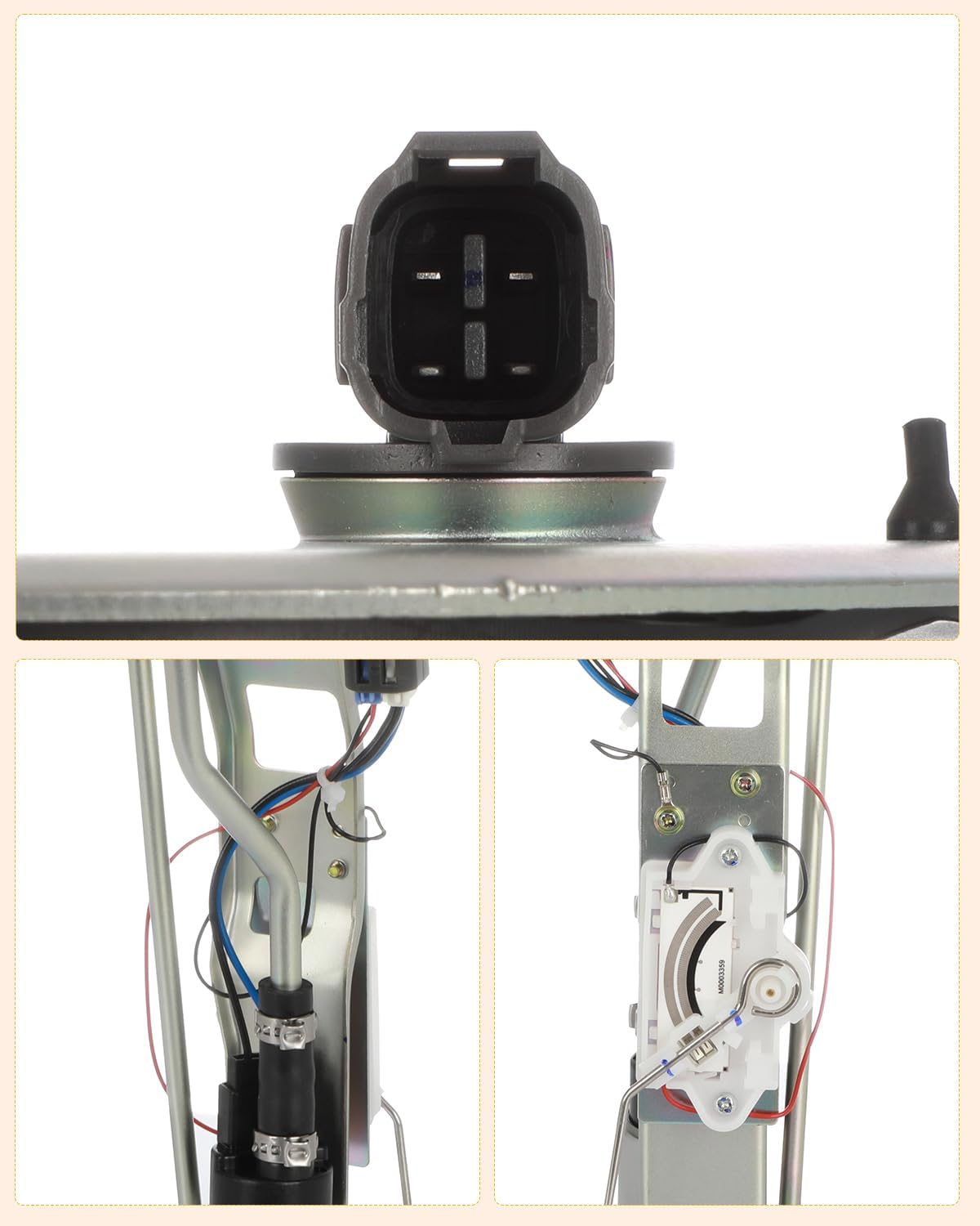 OCPTY High Performance Electric Fuel Pump Replacement for 2001-2004 for Chevy Tracker 2.5L 1999-2003 for Chevy Tracker 2L 1999-2005 for Suzuki Grand Vitara 2.5L 2004 for Suzuki Vitara 2.5L E3520S