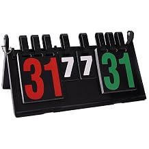 Tabletop Scoreboards Portable 4 Digital Score Board Flipper for Contest Keeper and Sports Competition Volleyball Badminton Table Tennis Football Soccer Basketball #4