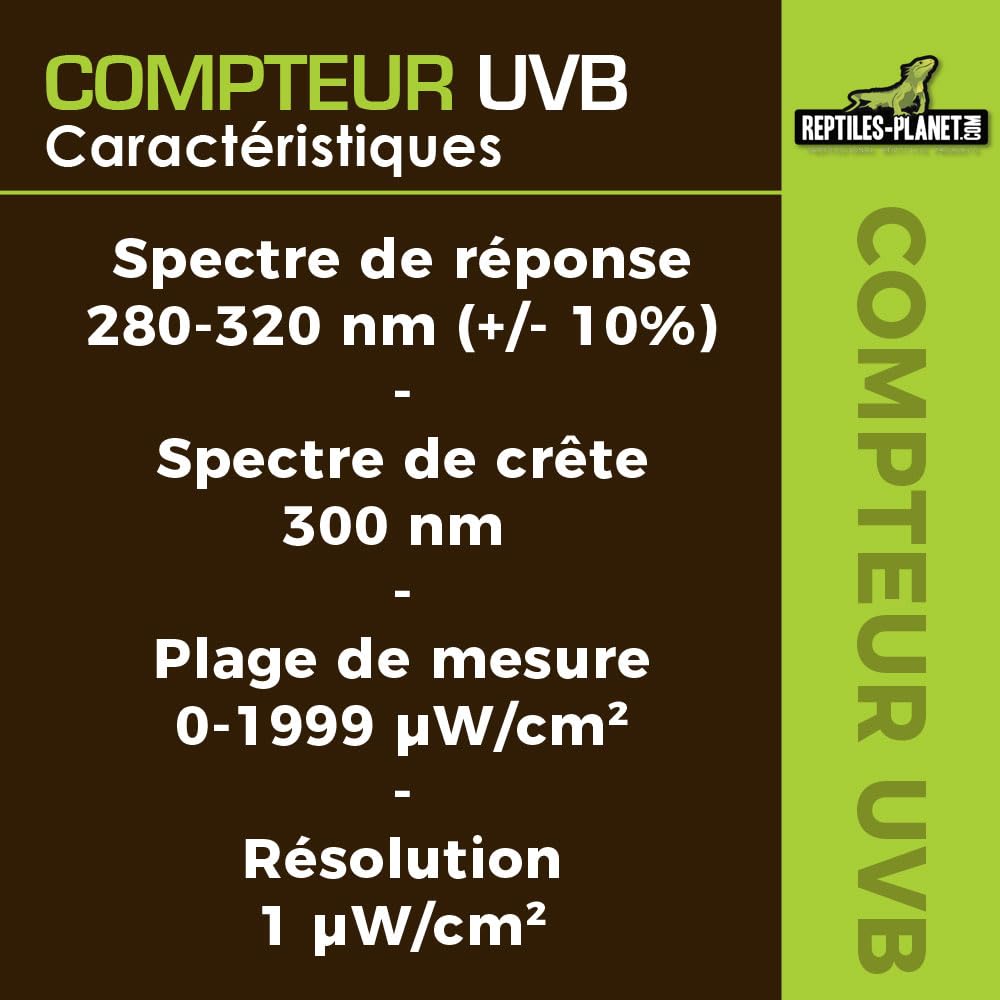 Reptiles-Planet Professional UVB Meter, Multicoloured - Image 4
