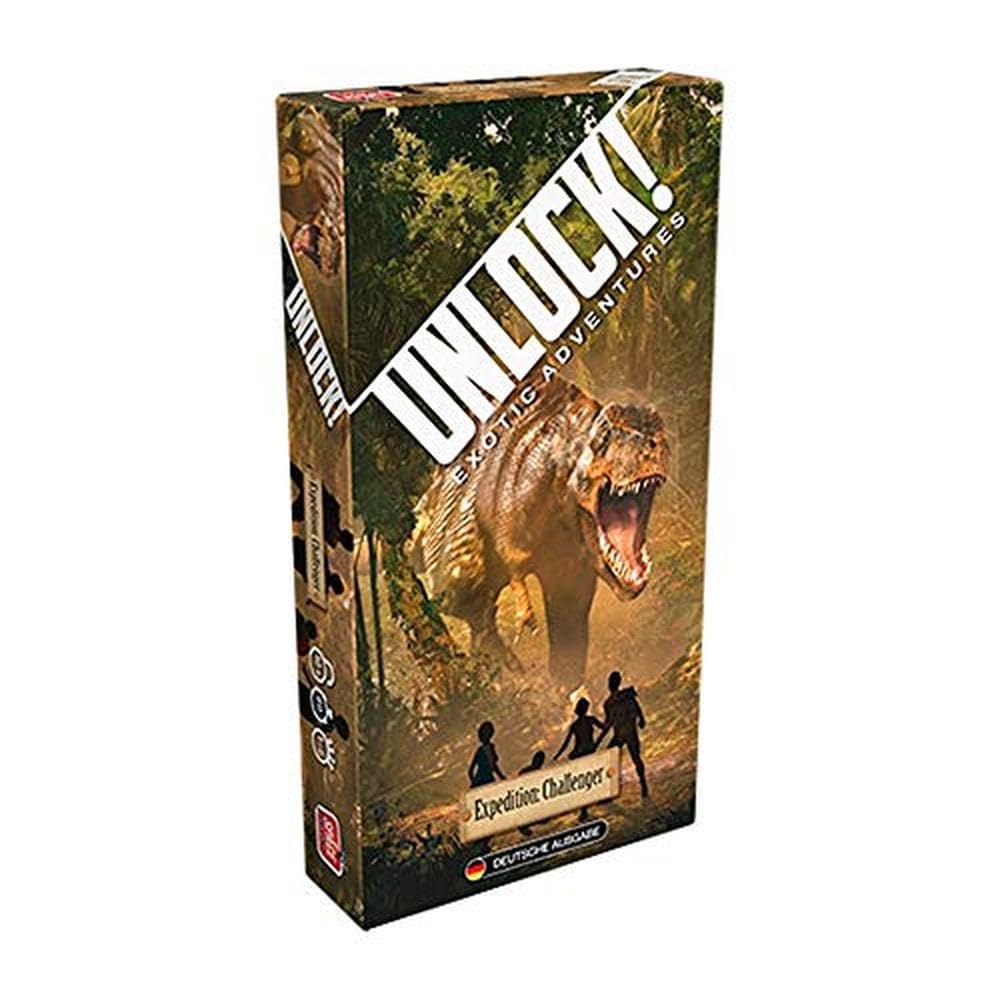 Asmodee, Unlock! – Spedizione: Challenger, Gioco di famiglia, Puzzle da 1 a 6 giocatori, Dai 10+ anni, 60+ minuti, Tedesco