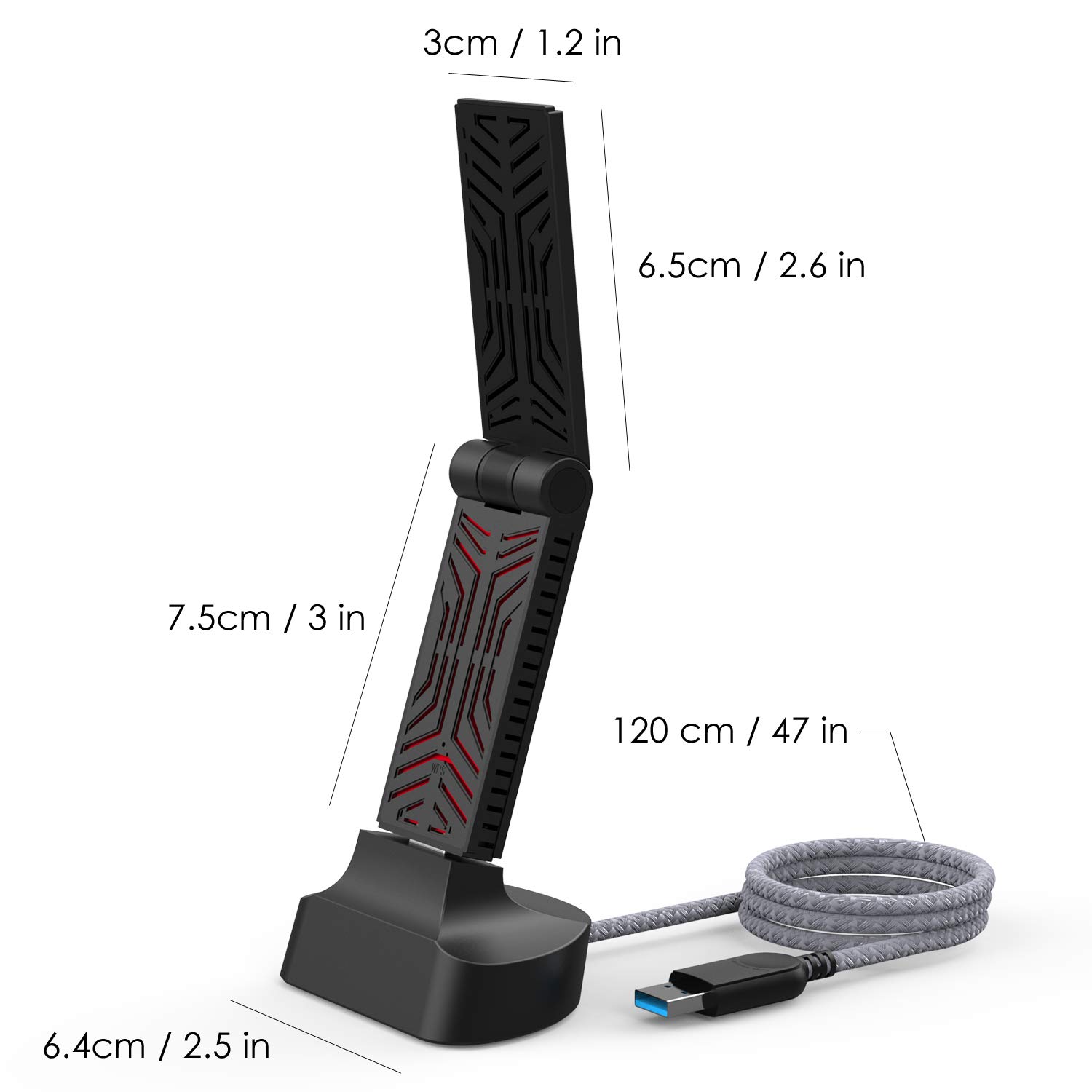 WAVLINK Adaptateur WiFi USB AC1900