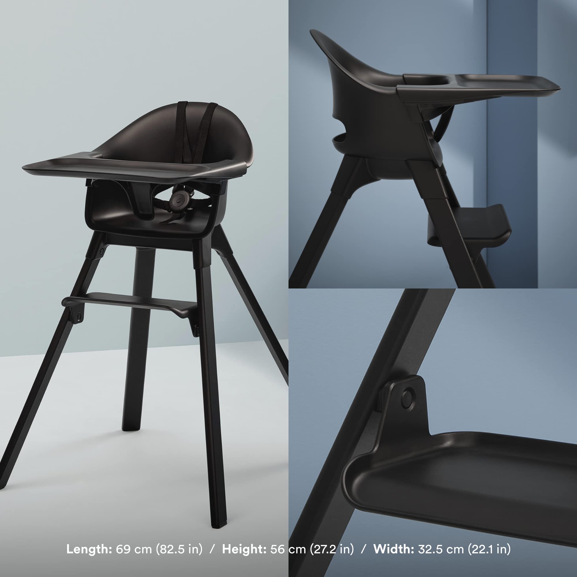 Stokke Clikk High Chair - All-in-One High Chair with Tray +