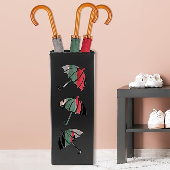 Metal Umbrella Holder Space Saving Metal Umbrella Stand Hollow Umbrella