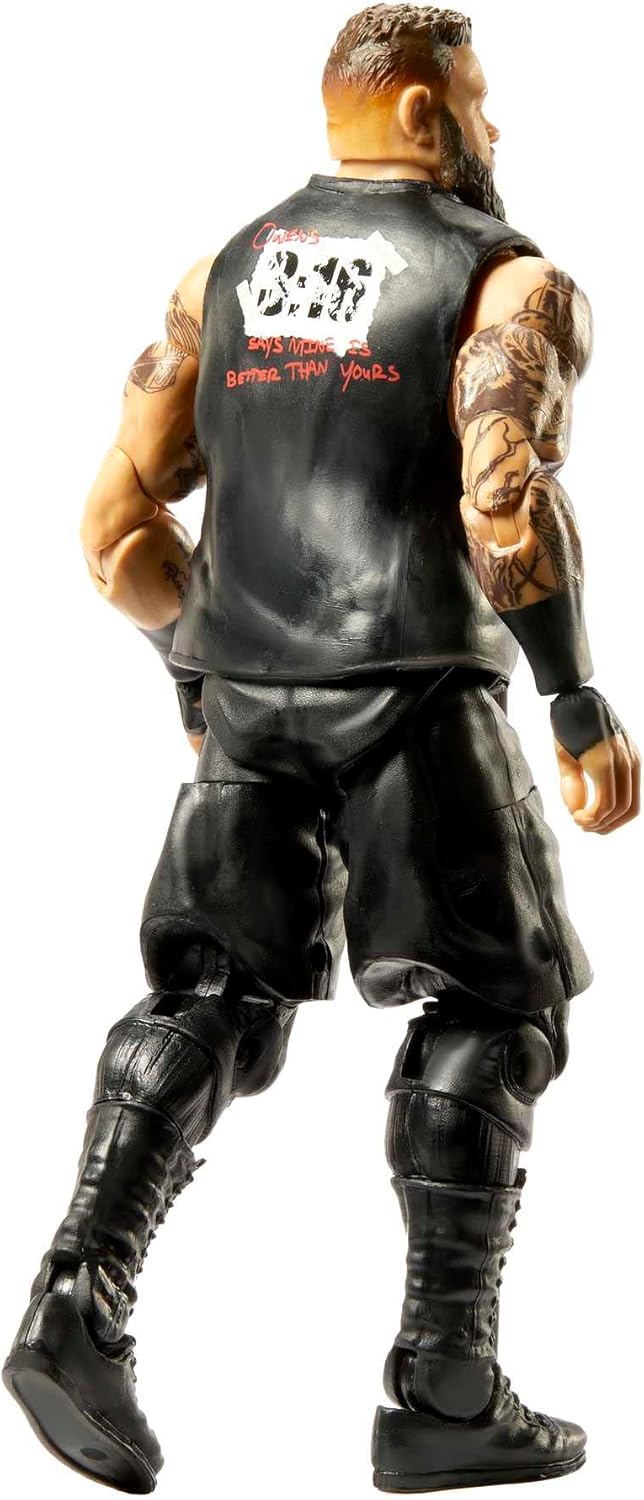 Mattel WWE Kevin Owens Elite Collection Action Figure, Deluxe Articulation & Life-like Detail with Iconic Accessories, 6-inch