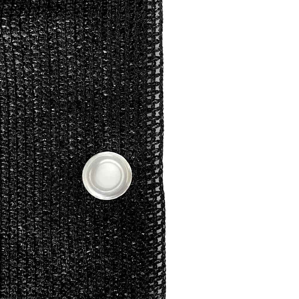 RED DECO Brise Vue Occultant Renforcé Haute Densité 300 g/m² Quality Pro - H 1,5 m x L 10 m - Noir