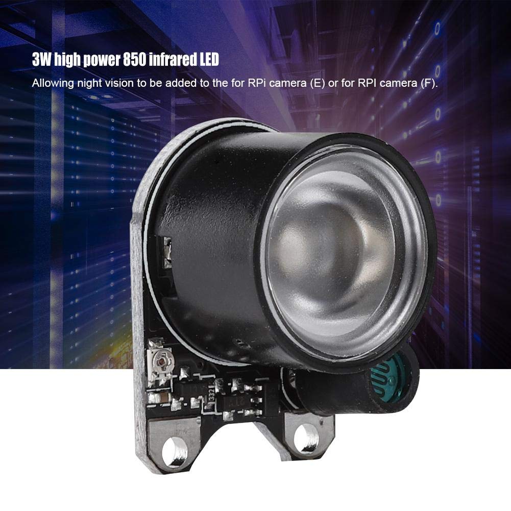 Modulo LED Infrarossi 3W 850nm - Per Visione Notturna, Compatibile Con Raspberry Pi Camera - Foto 13