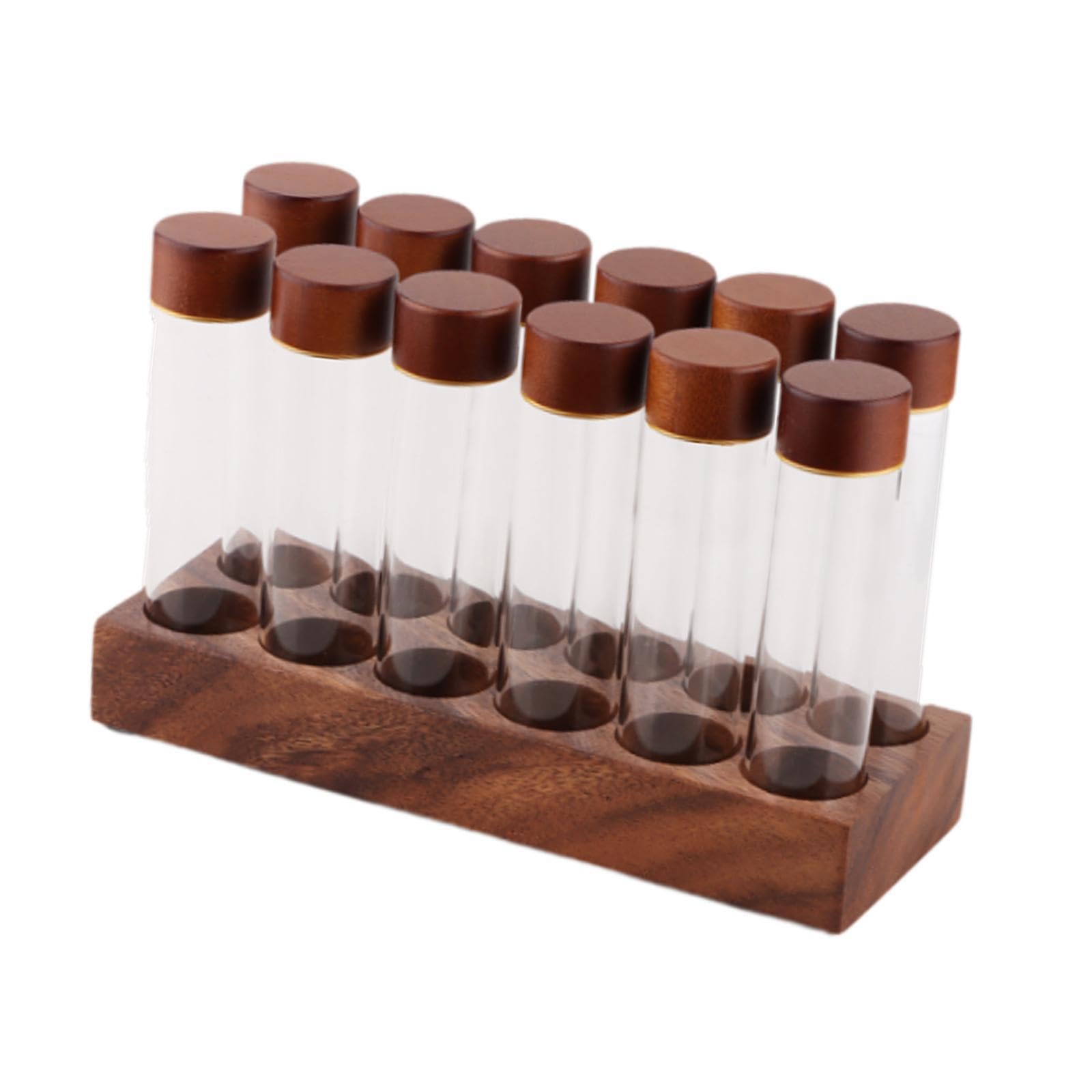 Barattoli in vetro borosilicato con chiusura ermetica per conservare chicchi di caffè, frutta secca e cereali integrali, ecc. Contenitori in vetro per la conservazione di chicchi caffè con