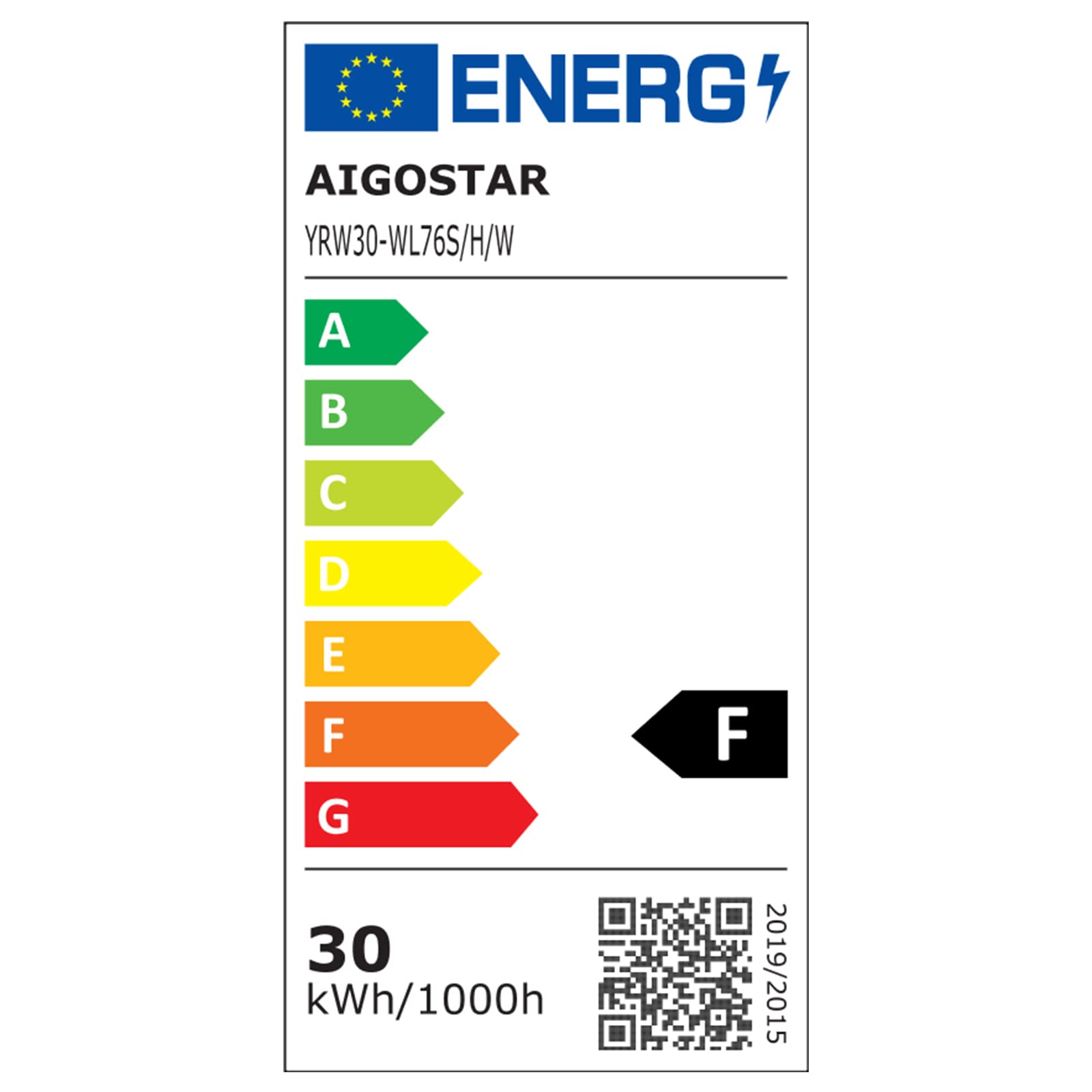 Aigostar Foco de Trabajo LED 30W,6500K Luz Blanca, 2740LM Luz de Trabajo con Giratorio 360º,Cable de 1.8M para Uso en Interiores y Exteriores,para Obra, Taller, Garaje, 2 piezas