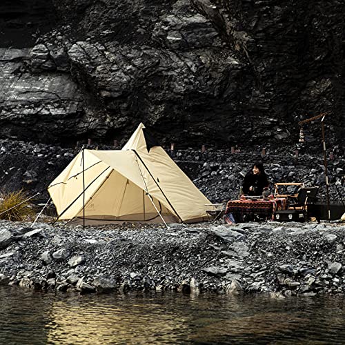 Carpa familiar para camping, lona de algodón, yurt para adultos miniatura 3