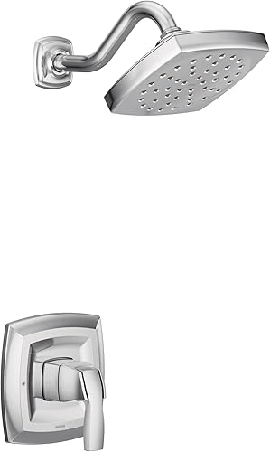 Moen UT3692 Voss M-CORE 3-Series 1-Handle - Kit de molduras de ducha con 1 mango, requiere válvula, cromado