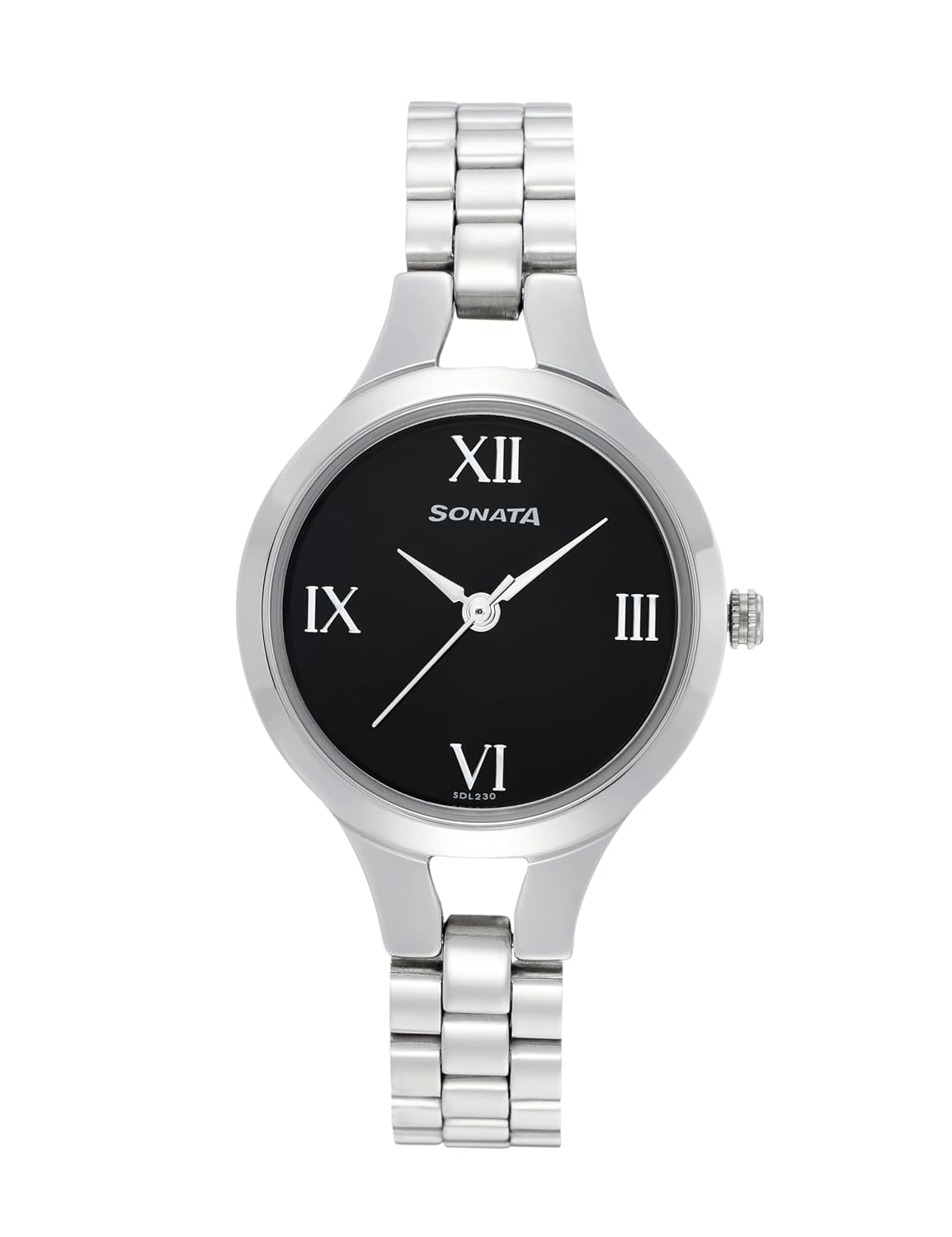 Sonata Workwear Black Dial Women Analog Watch with Stainless Steel Strap-NS8151SM07 - Review, Price and Buying Guide