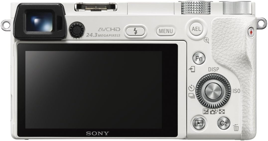 sony alpha a6000 white interchangeable lens camera with e pz 16 50mm f3 5 5 6 oss international version no warranty