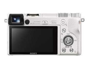 SONY a6000 ホワイト　SEL30M35付き Sony Alpha Sony a6000 24.3 MP Digital SLR Camera - White