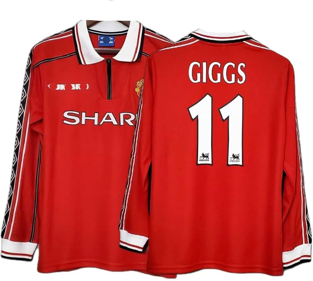 希少　1998–99 マンチェスター・ユナイテッド ユニフォーム あの3冠から20年、マンチェスター・U「伝説の98-99ユニフォーム