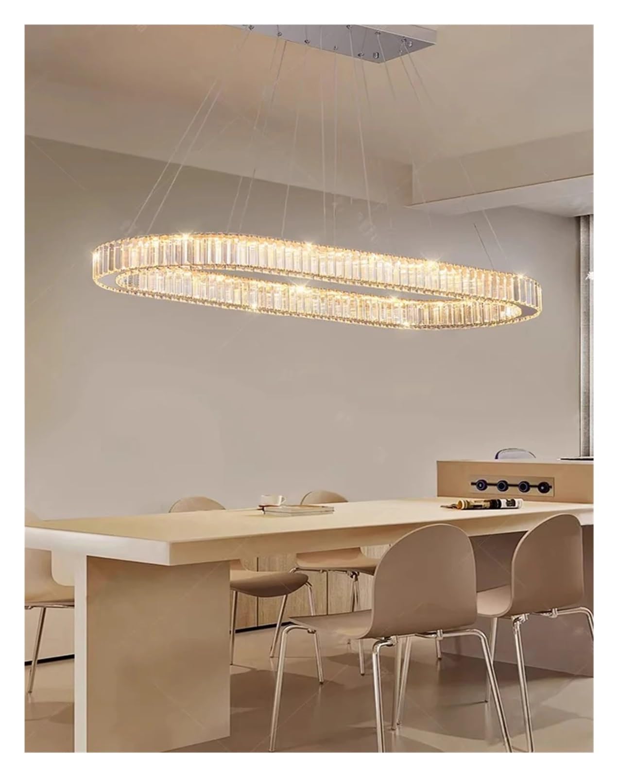 WAQIDCXBOA Modern Dine Dining Room Pendant Lights Indoor Lighting Ceiling Lamp Hanging Light Led Chandelier Decorative