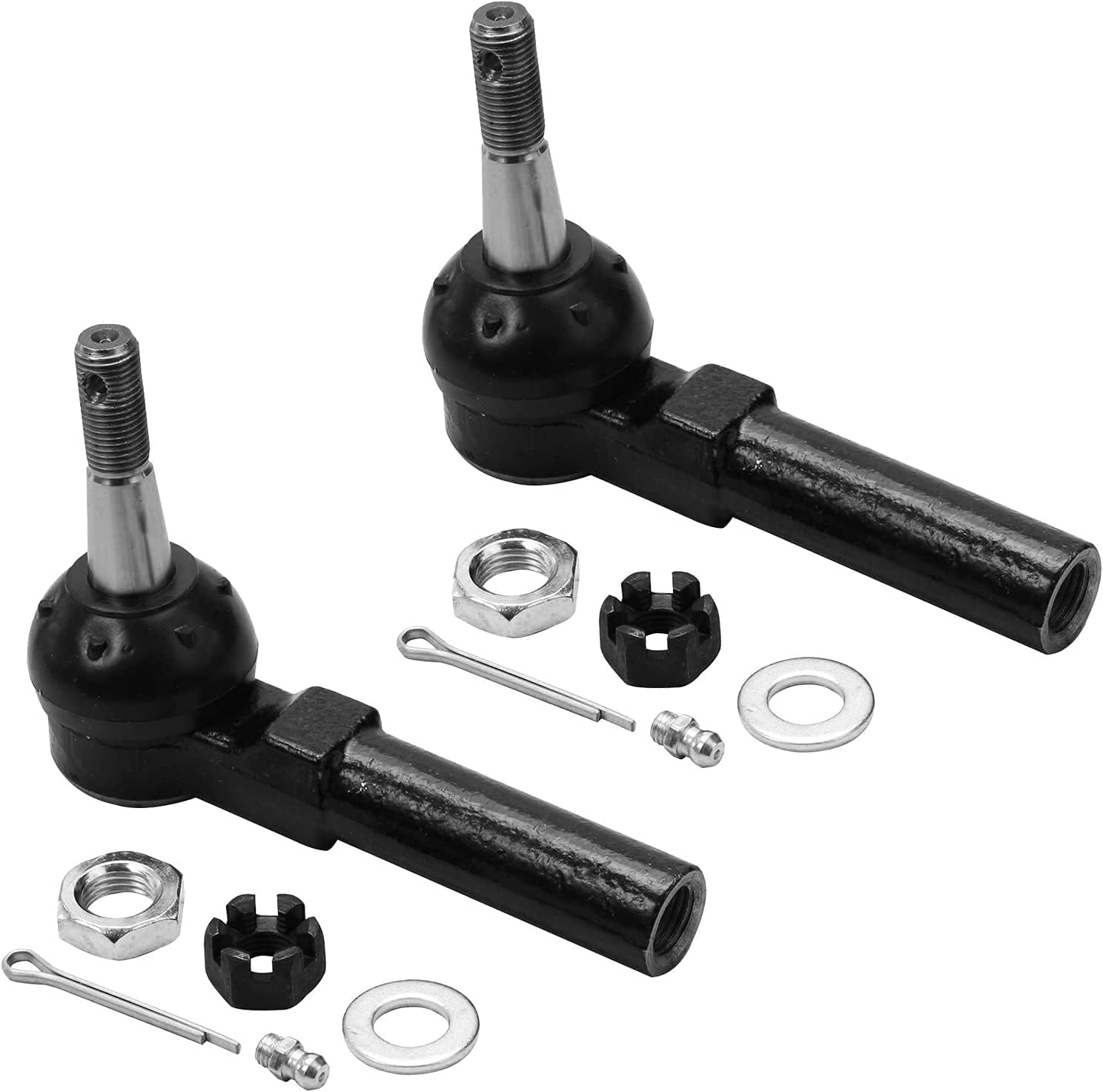Detroit Axle - Front Outer & Inner Tie Rod Ends for Chevrolet Impala Monte Carlo Buick Regal LaCrosse Century Allure Pontiac Grand Prix Intrigue, 4 Inner & Outer Tie Rods Replacement