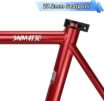 Fixed Gear Bike Frames 700C 50/52/55CM Cr-Mo Steel Frameset C Brake Frame QR 100mm/120mm BSA BB68mm