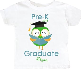 Pre-K Graduation Shirt Personalized Toddler Shirt Preschool Graduation Shirt Gift Kids