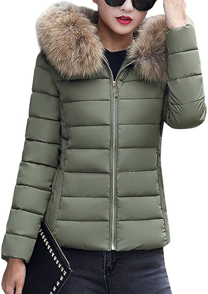 Ladies Warm Coat Winter Coat Short Winter Jacket Down Jacket Feast