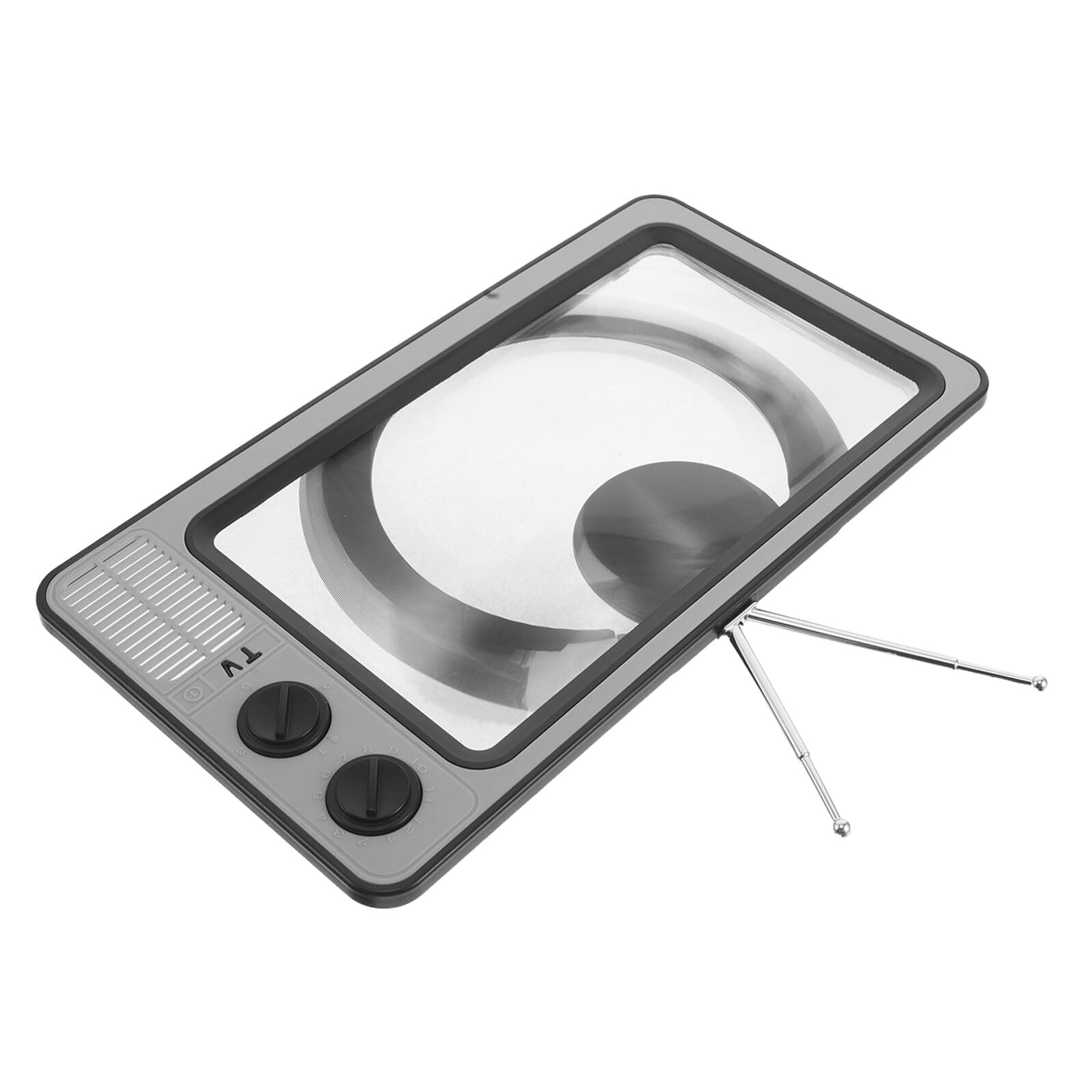 Lupa de pantalla Mobestech gris de estilo TV retro plegable para smartphones 8